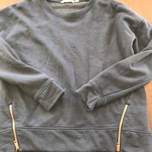 Athleta side zip sweatshirt